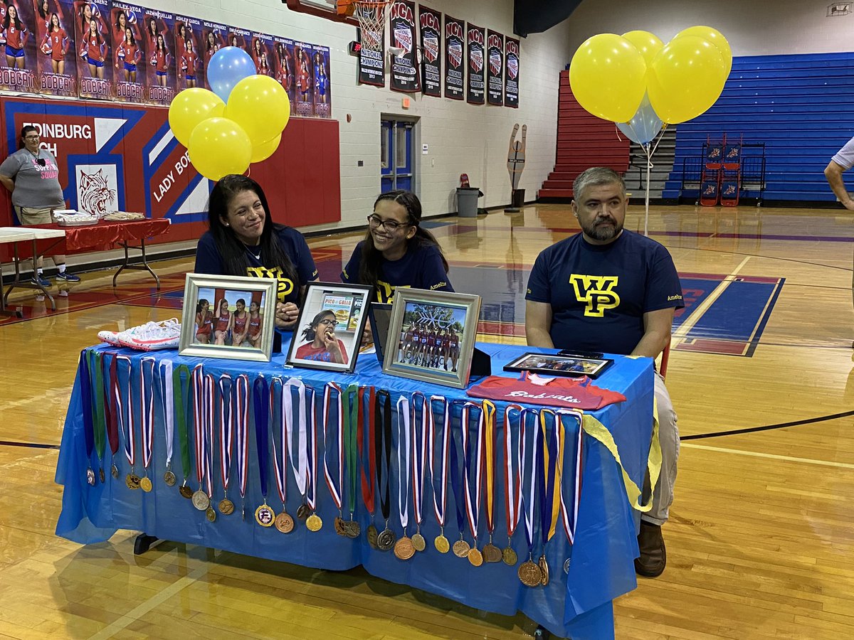 KRGVSports's tweet photo. Congrats to @EdinburgHigh Bobcats Ameline Garza on signing a national letter of intent with William Penn University’s Cross Country! https://t.co/dQxTkfDPTJ