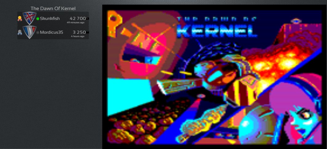Tetris_Mickael's tweet photo. Amstrad, new score on The Dawn Of Kernel by 🇬🇧 Skunkfish : 42700
#BZHGames, #Amstrad, #CPC, #Amiga, #Atari, #Gamer, #RetroGaming, #RetroGames, #RetroGamer, #RetroGame, #HighScore, #indie, #videogames, #8bit, #scoring, #TheDawnOfKernel
https://t.co/iXbiDU45u7 https://t.co/TQl7Tpojt5