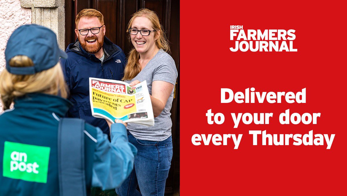 Get the <a href="/farmersjournal/">Irish Farmers Journal</a> delivered to your door every Thursday + digital access to farmersjournal.ie + a free gift of a Regatta softshell jacket all for just €199 for 1-year! Plus farmers can claim back up to 52% of the price paid! Read more here: farmersjournal.ie/get-the-irish-…