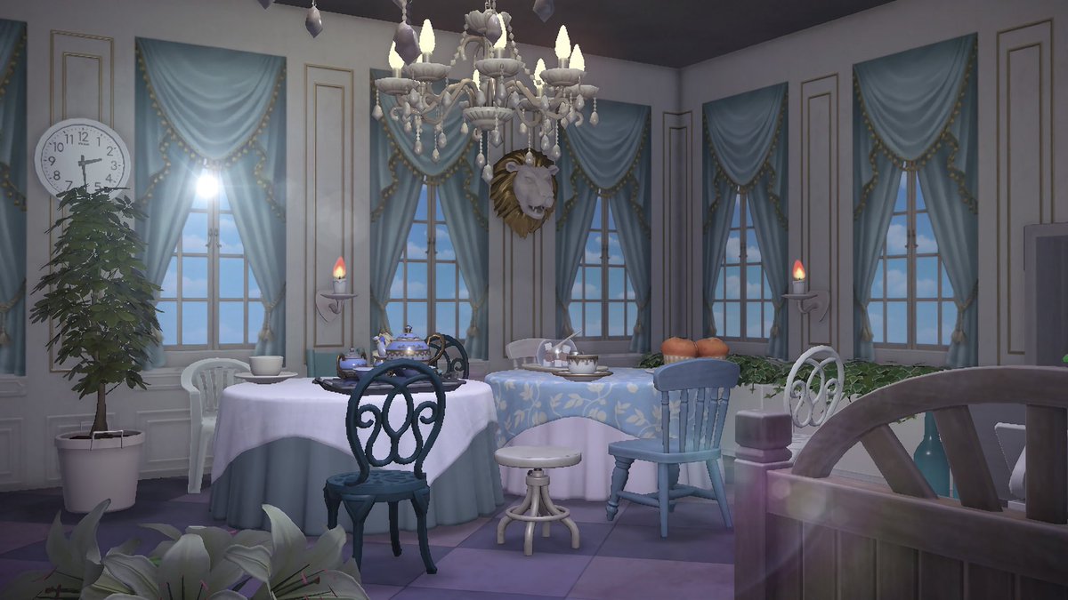 ellenscrossing's tweet photo. my take on an ~elegantcore~ tea party ☕️🦋

#acnh #acnhinspo #acnhdesign #animalcrossing https://t.co/o6ZDgrctPa