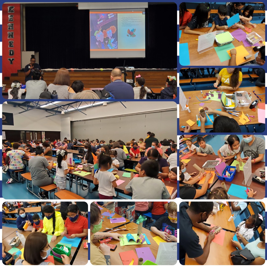 Edith_Thomas2's tweet photo. Thanks to everyone who came out for Library Night! @KennedyCougs @kennedy_library #LibraryNight #readingisfun 📚#BeTheChange #KennedyStrong #familyengagementweek https://t.co/P0cS662Lle