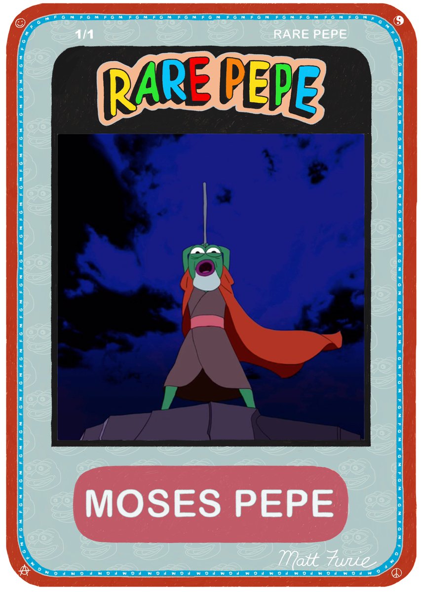 Vince_Van_Dough's tweet photo. I think of maximalists in the Pepe-verse similar to Bitcoin maxis. Unimaginative and misguided. 

A well balanced Pepe portfolio should contain Rare Pepes, Rare Pepes, Fake Rares, and fake rares. https://t.co/UMdfJXT1jr