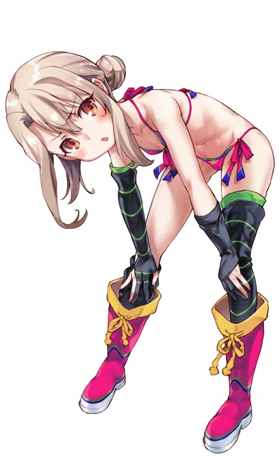 水着イリヤちゃん 