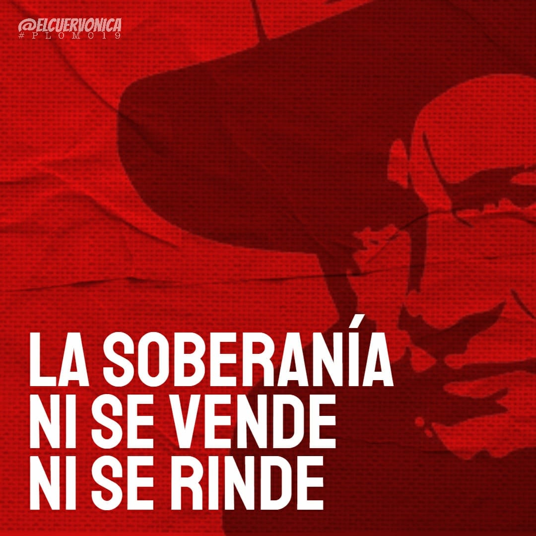 FesitunNi's tweet photo. Con firmeza y dignidad defendemos Nuestra Soberania. OEA tentáculo del imperialismo yankee.
#ComiteDeJovenesFNT
#FNTNiUnPasoAtras
#FNT
#AndenNacional
#FETSALUD
#FEPDES
#UNE
#CSTJoseBenitoEscobar
#FESITUN
#CTCP
#SectorPescaFNT
#SectorAgroIndustriaFNT
#ComiteDeMujeresFNT https://t.co/tPvtRcAuJW