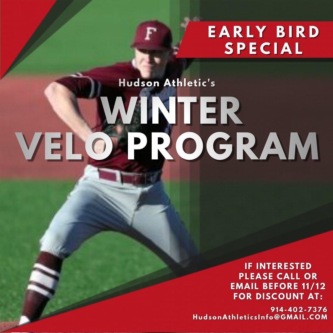 bsmythe5's tweet photo. A few spots left in our winter velocity program at @Huds0nAthletics sign up today! @JTG2040 @JustPitchIt21 https://t.co/eOv9L4XkjL