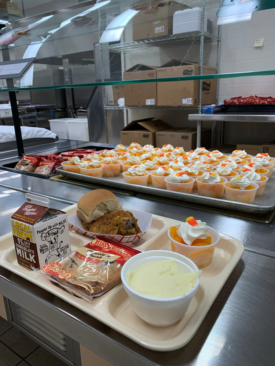 “Thankful Lunch” served at all ACSC schools today! No turkey available, no problem says my flexible team!