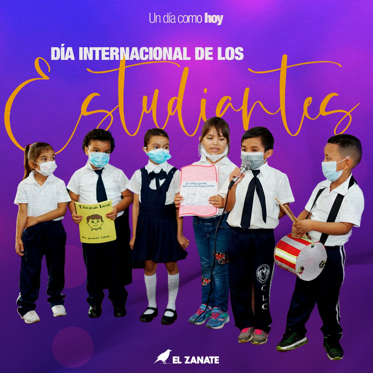 #UnDiaComoHoy|Desde 1939, se conmemora el arte de aprender y la incansable lucha por garantizar una educacion libre. 👩‍🎓👨‍🎓📒📝🇳🇮  

#Nicaragua
#DíaInternacionaldelEstudiante
#17Noviembre