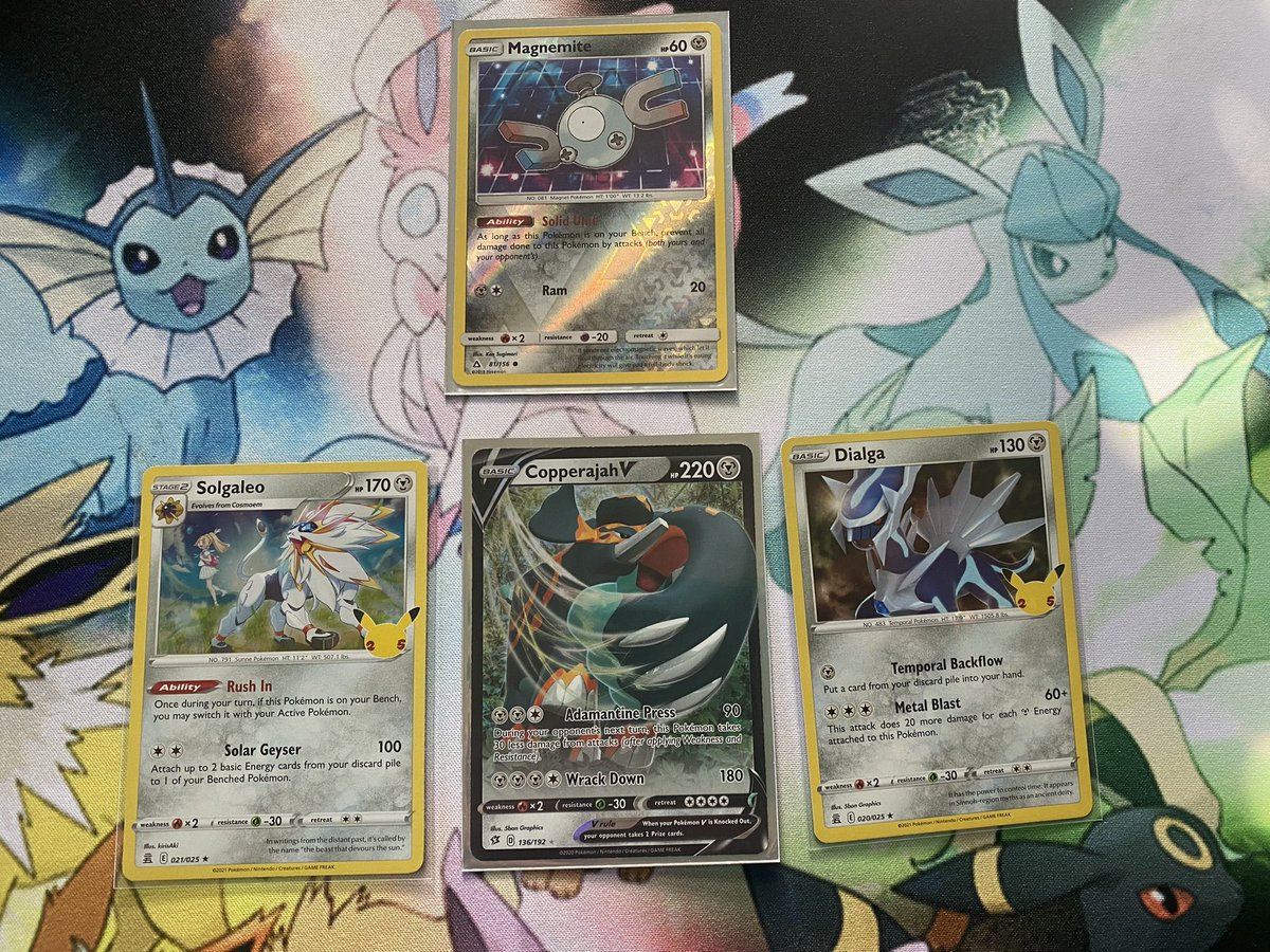 JediKush831's tweet photo. FCP 1/3 Too claim these Comment what these Pokémon share in common. #FreeCardsPost #FreeFreeFree https://t.co/s1Cfm0diFM