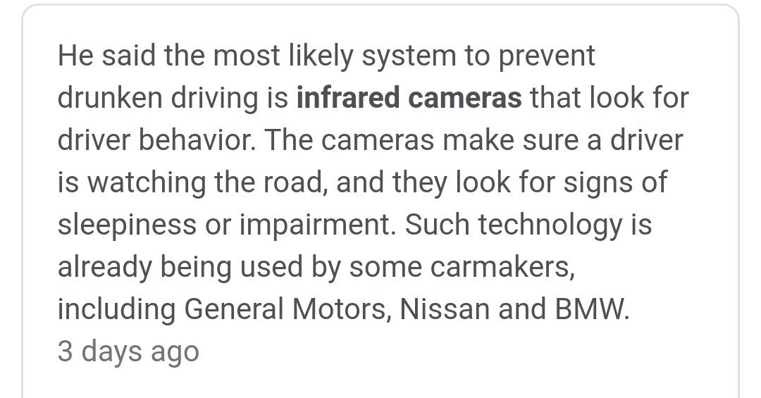 They are going to put cameras in all new cars. Some will say it's just for the cars use only... 
@M_C0MS @Realpersonpltcs
@ArtValley818_ @catturd2
@Pouissant1 @BobsLessons

learningenglish.voanews.com/a/congress-man…