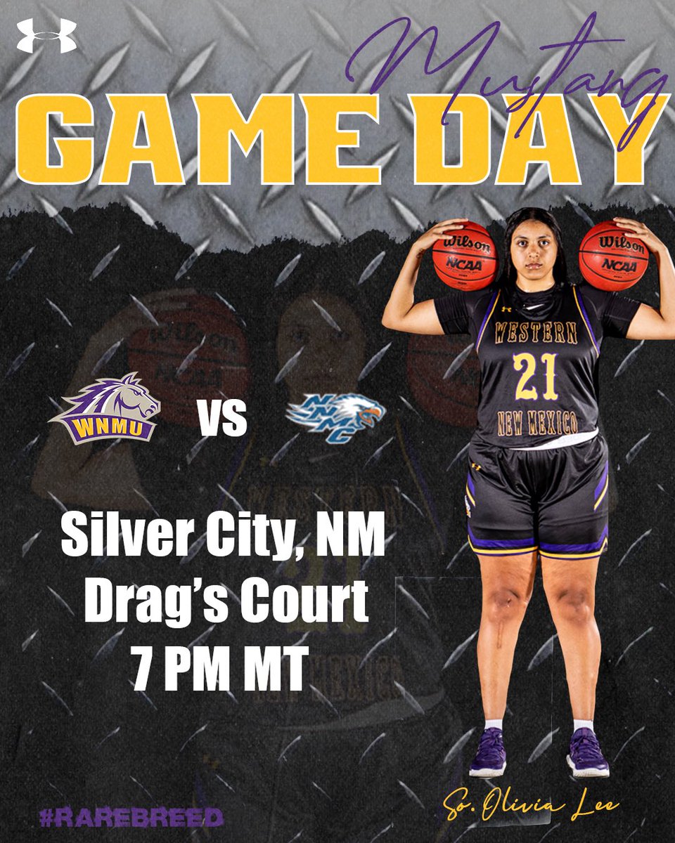 WHITE OUT! Join us at Drag’s Court wearing white to support your Mustangs! 
🆚 @ladyhoopsnnmc 
⌚️7:00 PM MT
📍Silver City, NM
🏟 Drag’s Court 
💻 bit.ly/3HzTpGo
📊 bit.ly/32dbmur
🎧 bit.ly/3Co107f
🎟 bit.ly/2YVUIy2