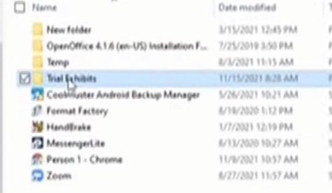 ianmiles's tweet photo. The prosecutor Kraus has Handbrake and Format Factory on his laptop. They're used to convert videos, including changing the resolution. https://t.co/HGIMGrhd07