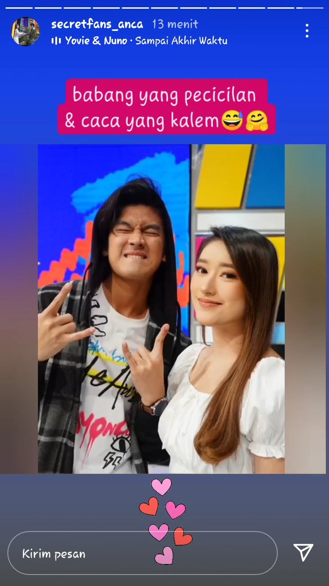 WWintot's tweet photo. @lovamanda_id @amandacaesaa ya allah couple sweet banget sih ini https://t.co/nLPsT8PzOa