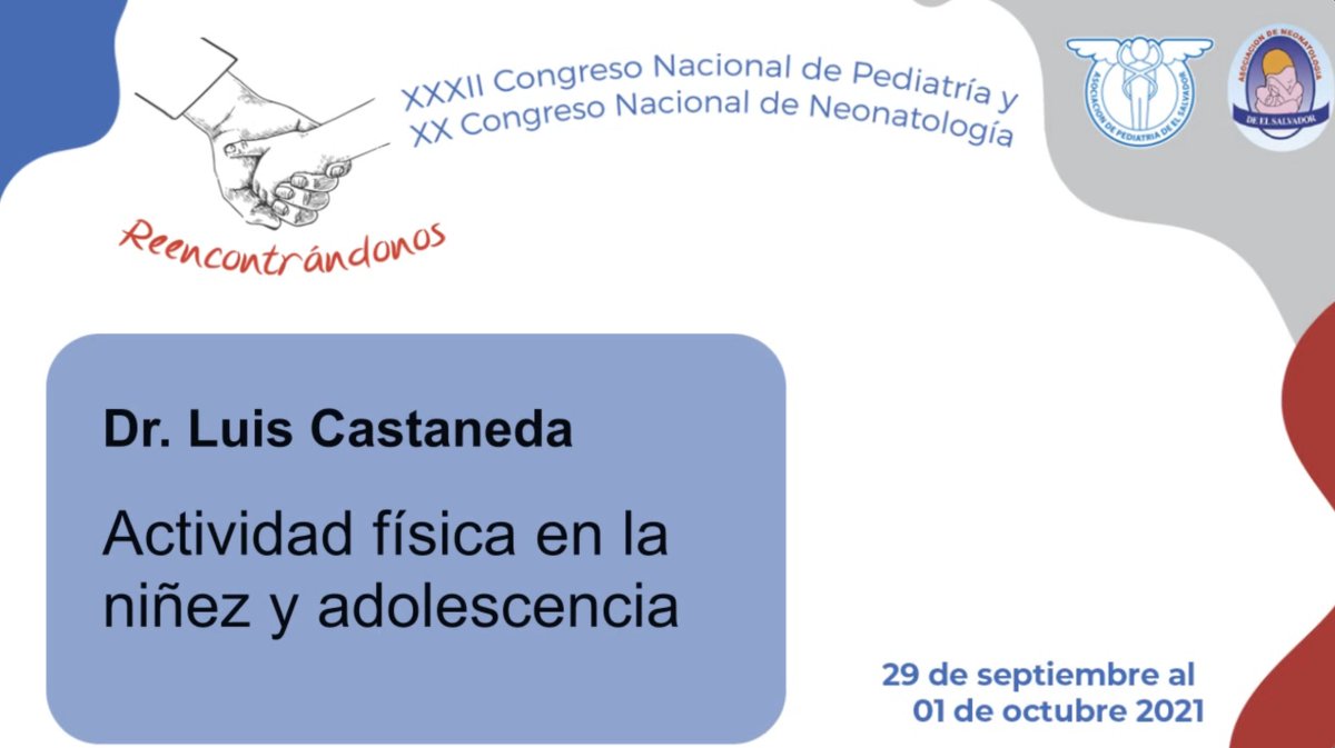 ASOPEDES's tweet photo. Este miércoles les traemos la séptima conferencia de la jornada para padres. En el siguiente video 🎥, podrás ver la charla del Dr. Luis Guillermo Castaneda sobre "Actividad física en la niñez y adolescencia":

https://t.co/PwmTJUYT8h

Subscríbete a nuestro canal de YouTube. https://t.co/gnKh3CoT79