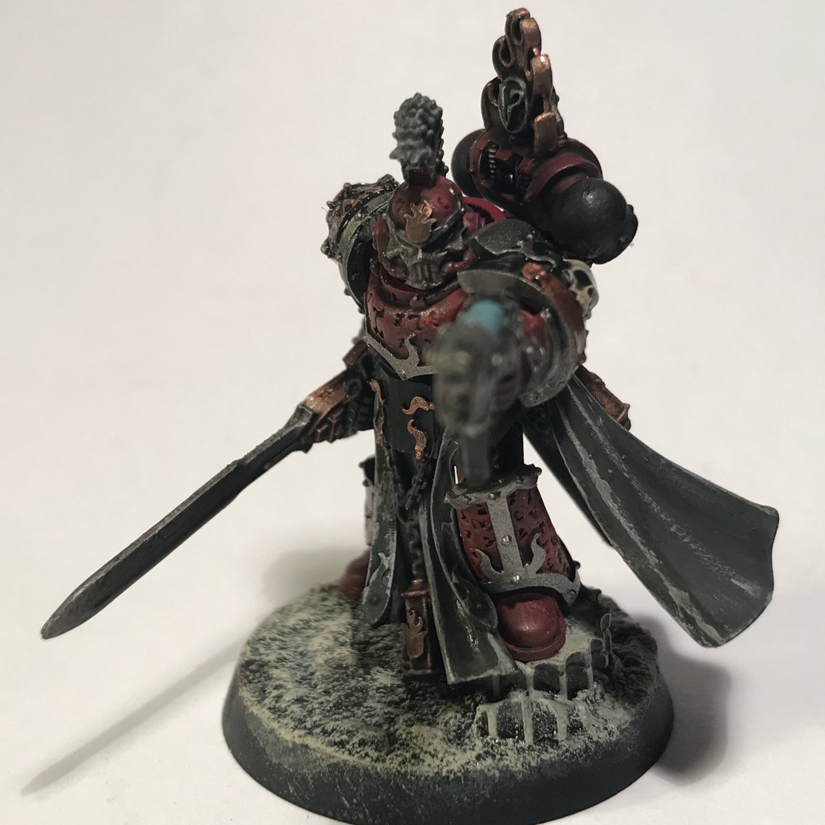 Vulkans_Forge's tweet photo. And there we have it folks! Part 2 of the #PraetorProject with the #WordBearers on show! π Iβm absolutely over the moon with the final thing π #Warmongers #WarhammerCommunity #PaintingWarhammer #PaintingForgeworld #Praetor #NoLongerAWIP https://t.co/8Ot2xpnwL5
