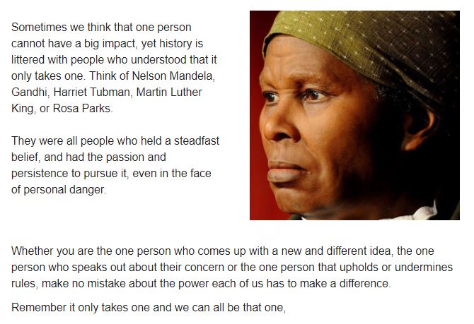 An excellent reminder that we all add value, and our impact is wider than we think.
"Sometimes we think that one person cannot have a big impact, yet history is littered with people who understood that it only takes one."  weavingfutures.nz/blog/it-only-t…
<a href="/FuturesNZ/">WeavingFuturesNZ</a>