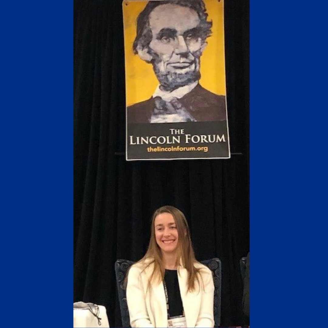 Our Foundation President and CEO @Erin_Mast was on the Lincoln in Springfield panel for @TheLincolnForum prelude symposium. Photo credit to our friend Dr. Catherine Clinton!