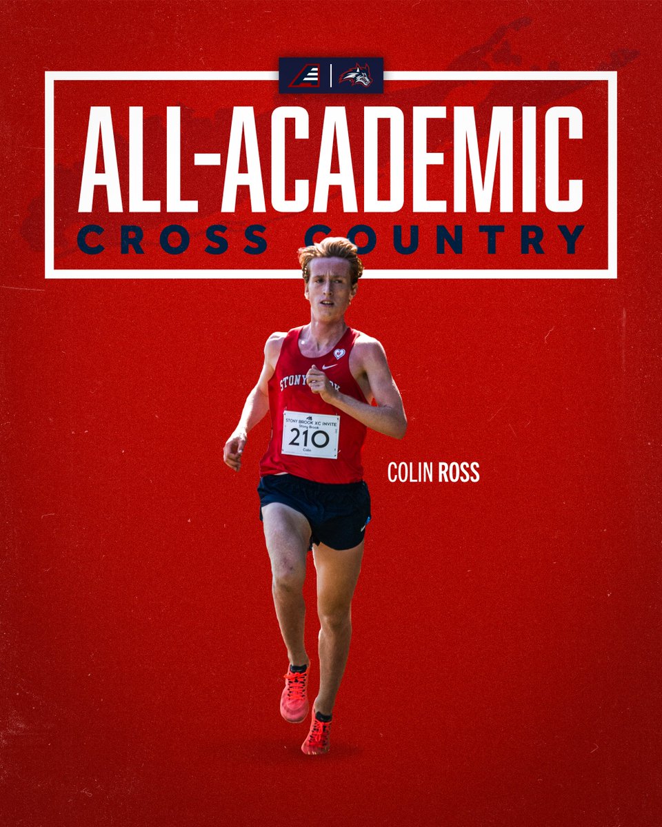 StonyBrookXCTF's tweet photo. Congrats to Rob &amp; Colin on being named to the @AmericaEast All-Academic Team! 

Details: https://t.co/1QCpdiEWAZ

🌊🐺 x #AEXC https://t.co/AQMYUQDXkw