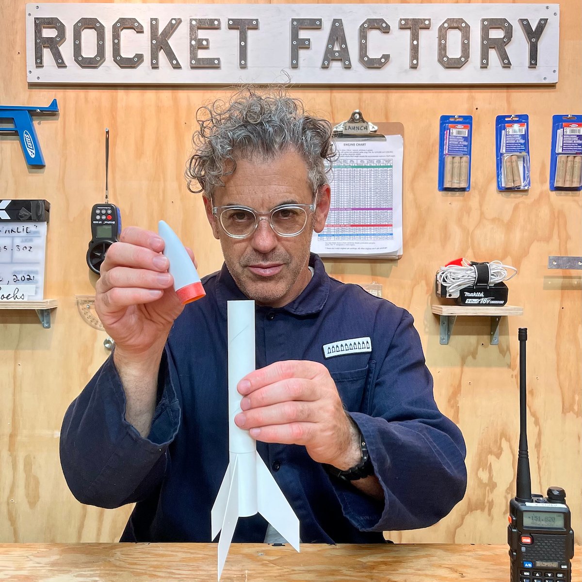 Join Art + Technology Lab grant recipient Tom Sachs and his team for a very special (model) rocket launch, part of the artist's trans-dimensional Rocket Factory project, on Sun. Nov. 21, 4 pm, at LACMA.

RSVP: bit.ly/3kJ1ZZW
