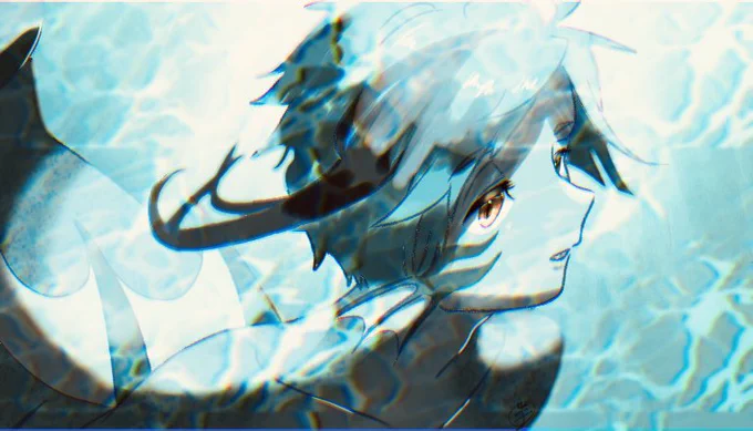 underwater

 #twstファンアート 