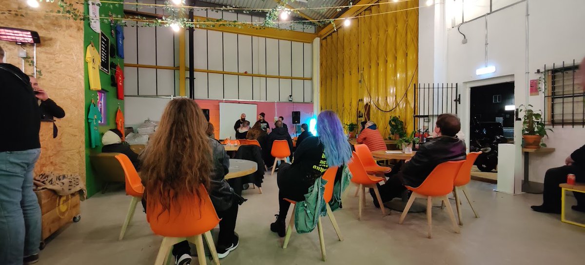 ned_hassan's tweet photo. Lovely to have so many people involved with Liverpool's metal music industries present at the panel discussion for the launch of my first book 'Metal on Merseyside' last week. The panel discussion is now available via @Coop_Speaks https://t.co/Lc8oCEc4ta
@LJMUResearch https://t.co/C8t2m6cLZh