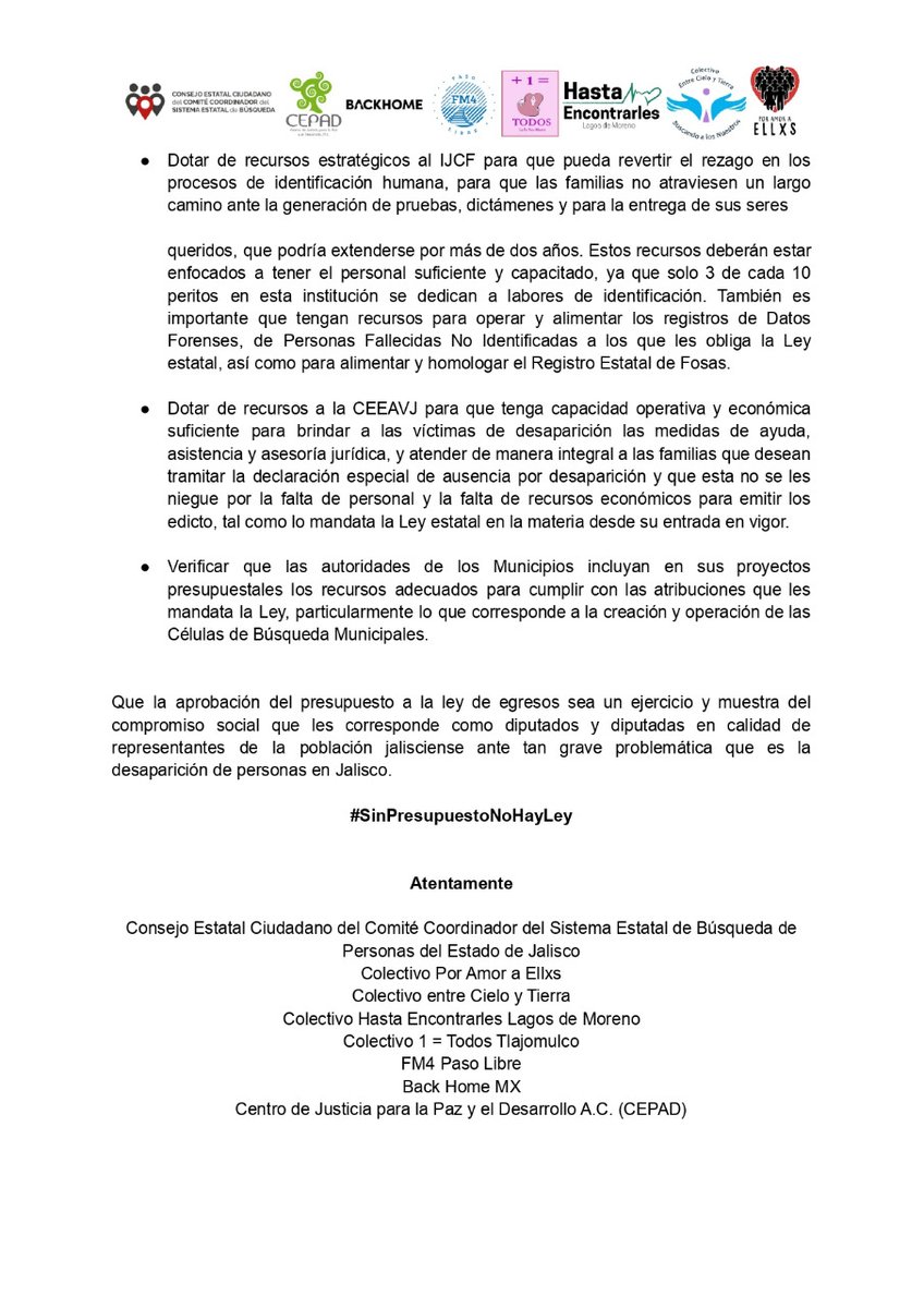 Consejo Ciudadano de Búsqueda Jalisco tweet media