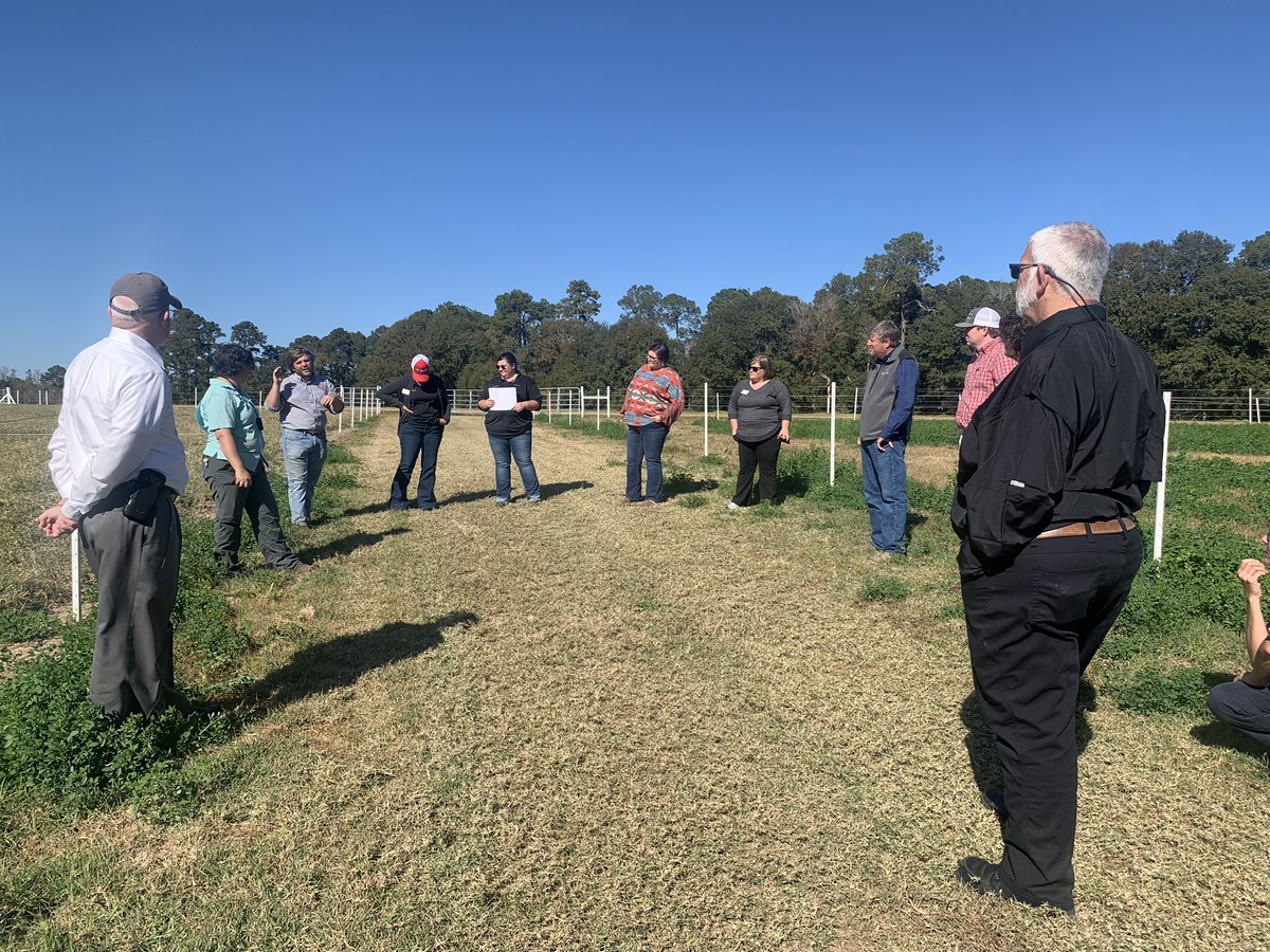 DrJJTuga's tweet photo. We had a great time hosting Awesome @UGAExtension agents at the #BetterGrazing Program today!  I can honestly say I work with some of the best people around! #UGABeef #GAForages #NiftyTifty #UGACAES https://t.co/MrLCZO4NZk