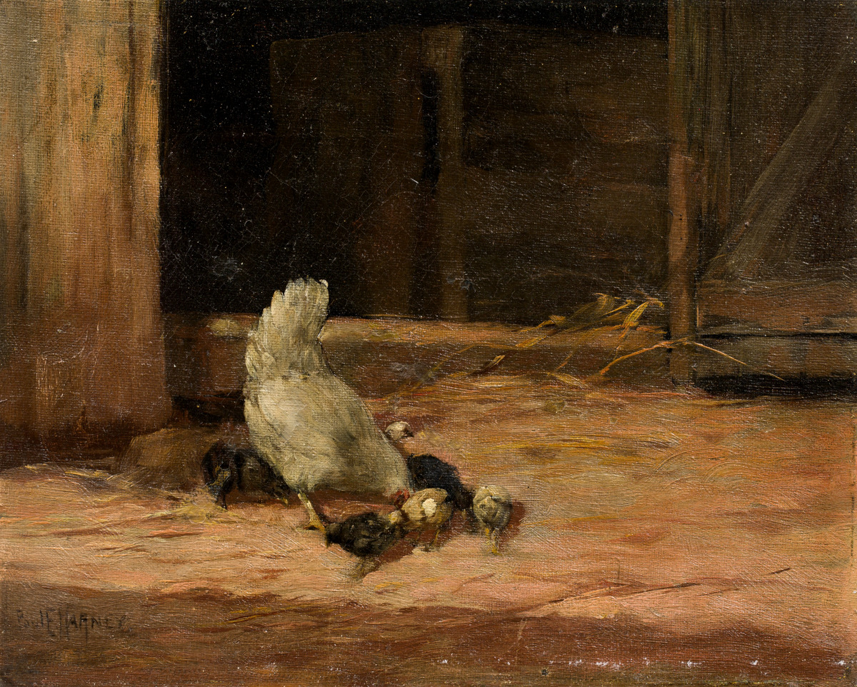 StlArtMuseum's tweet photo. #RaisingChickens in and around St. Louis has been a long tradition and is captured in two early 20th-century paintings by #STLLocal artist Paul Harney.
Harney was a founding member of the @STLArtistGuild but is best known for his depictions of chickens. 🐓 https://t.co/VUWyErsOQ9