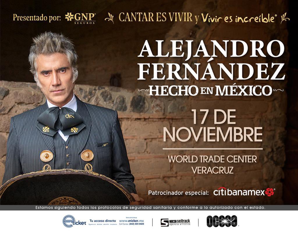 alexoficial's tweet photo. #AFHechoEnMexico llega HOY a VERACRUZ! 🇲🇽🔥
Nos vemos en un rato en el World Trade Center!

Consigue tus boletos para esta fecha y todas las demás del #MXTour2021AF en el siguiente LINK! ⬇️
https://t.co/PTkr1p5Ao4 https://t.co/yFlpskDImV