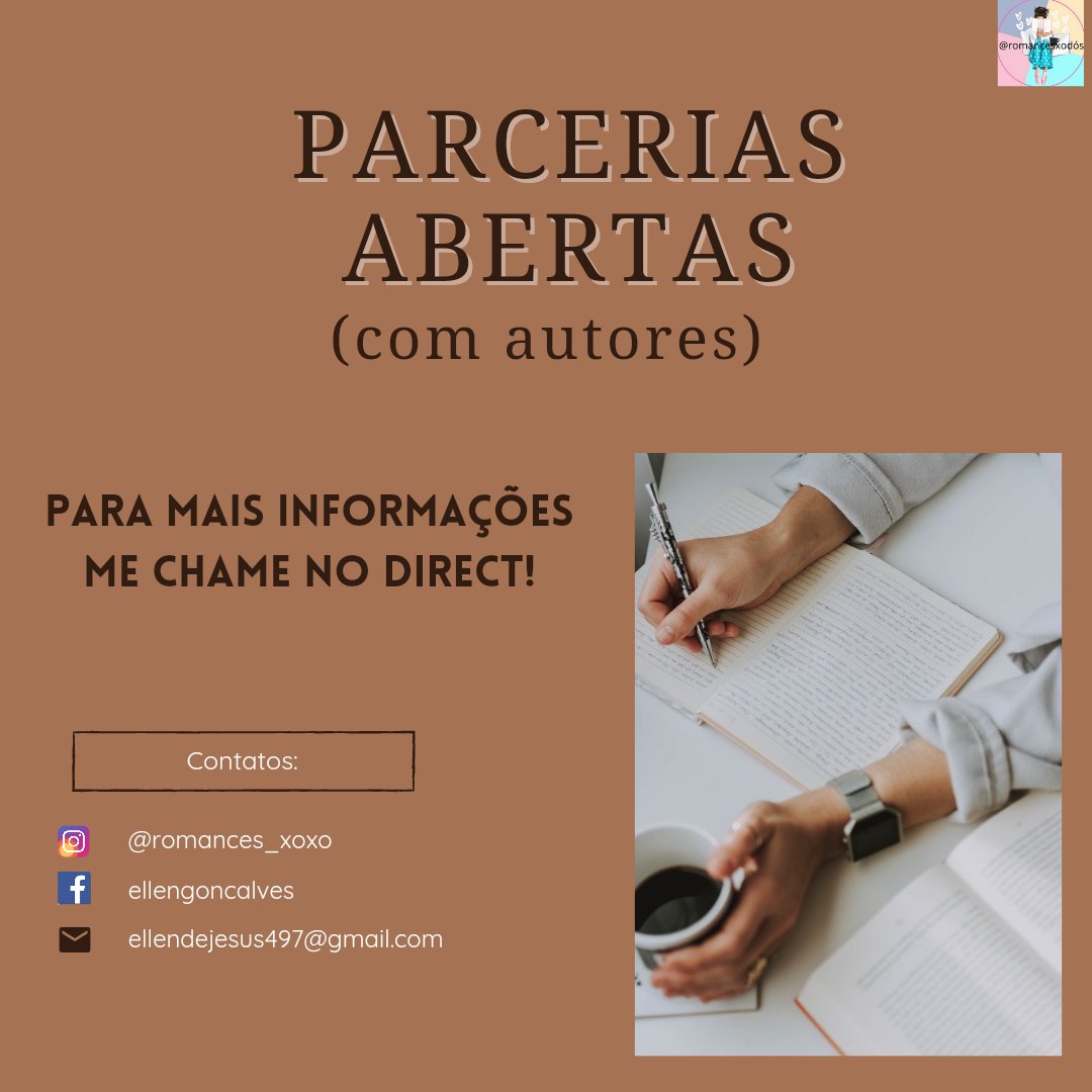 Então.... 
Autoes, autoras que desejam ter seu livro divulgado, ou organizar um LC para engajamento no seu livro, entre em contato comigo!!! 
.
Mês de novembro estou voltando com parcerias com autores, muito feliz porque eu amooo trabalhar com vocês 💖✨ 

#authors #parceria