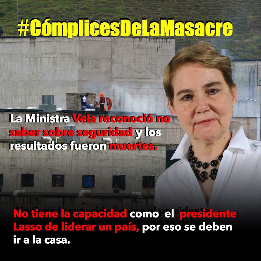 CachitoFrance's tweet photo. 🚨 URGENTE| El informe de la crisis carcelaria e inseguridad ciudadana de la Comisión de @SeguridadAN sorpresivamente no determina culpables, cuando en 11 meses de este 2021 alrededor de 330 PPL fueron asesinados en las cárceles de Ecuador.
#CómplicesDeLaMasacre
@AsambleaEcuador https://t.co/q3tvmzl3Kg