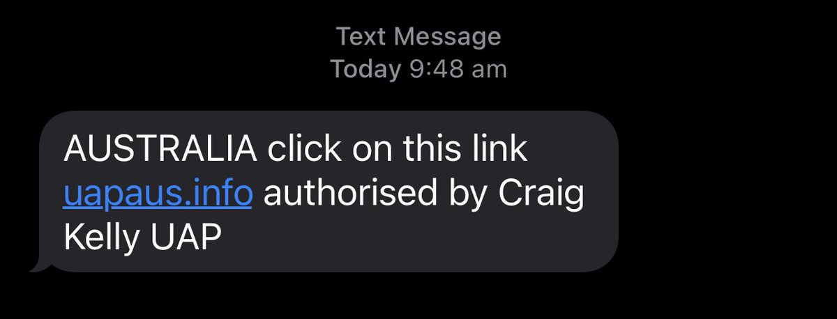 .<a href="/CraigKellyMP/">CreamyCraig69</a> not authorised by me though…Go away!