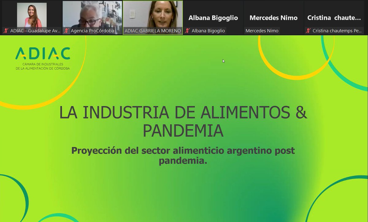 AgenciaProCba's tweet photo. 👩🏻🏫Las disertaciones estuvieron a cargo de la Ing. Agr. y Especialista en Agronegocios y Alimentos, @MercedesMnimo 👥 La presidenta de #ADIAC, Gabriela Moreno, junto a Federico Marcantonelli, miembro de la Comisión Directiva, presentaron desafíos y tendencias actuales del sector. https://t.co/Ok3oFfmh1J