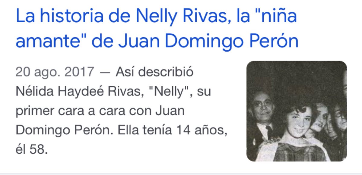 elfumancherito1's tweet photo. Me gustaría ver qué opina una feminista peronista. Perón 58 años y ella  14 años. 🚩🚩🚩🚩 https://t.co/oLI1mfGfC8