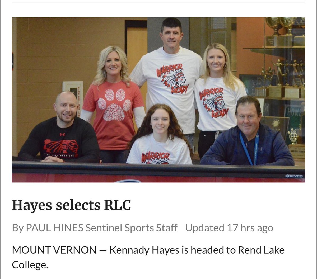 Welcome to the family <a href="/kennadyhayes/">Kennady Hayes</a>  from Mt. Vernon High school!! I’ve watched her grow into a great basketball player!! <a href="/MVSentinelsport/">MVSentinel_sports</a> <a href="/wmixsports/">WMIX Sports</a> <a href="/wqrl/">WQRL Radio</a> <a href="/section618/">Section618.com</a> <a href="/1035ESPN/">1035ESPN</a> <a href="/JakeSiegelTV/">Jake Siegel</a> <a href="/VarnRiverRadio/">Matt Varney</a>  So.ILL Strong 💪 <a href="/RendLakeWarrior/">Rend Lake Warriors</a>