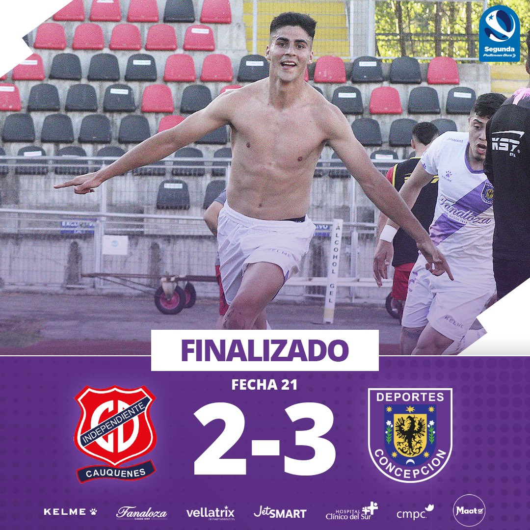 FUERZA, GARRA, CORAZÓN ¡DEPORTES CONCEPCIÓN! 🦁💜

#DeportesConcepción