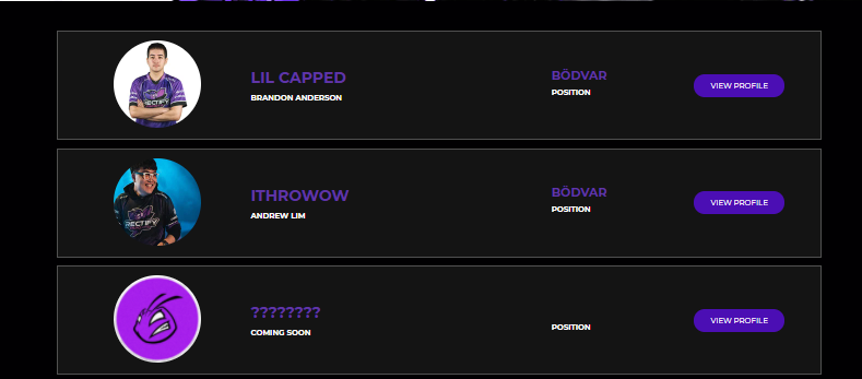 RectifyEsports's tweet photo. Our Brawlhalla Roster is looking a little different....

Hmmm 🤔 https://t.co/9fvbDDnWwo