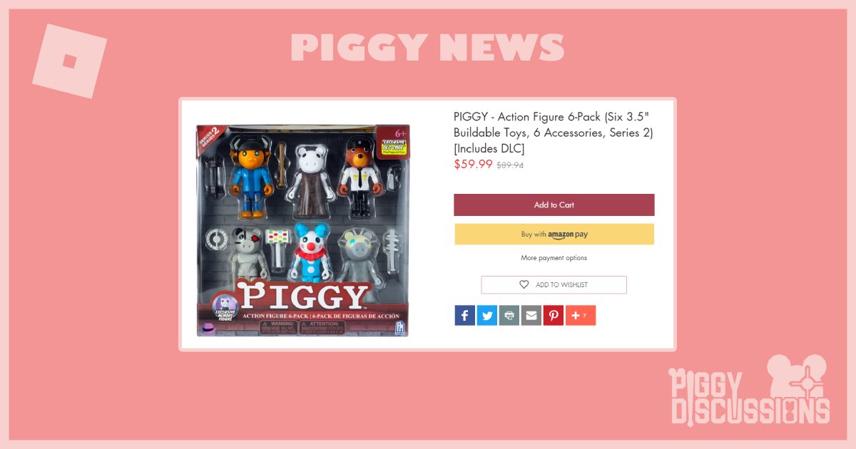 PIGGY Official Store - PIGGY - Action Figures (3.5 Buildable Toys