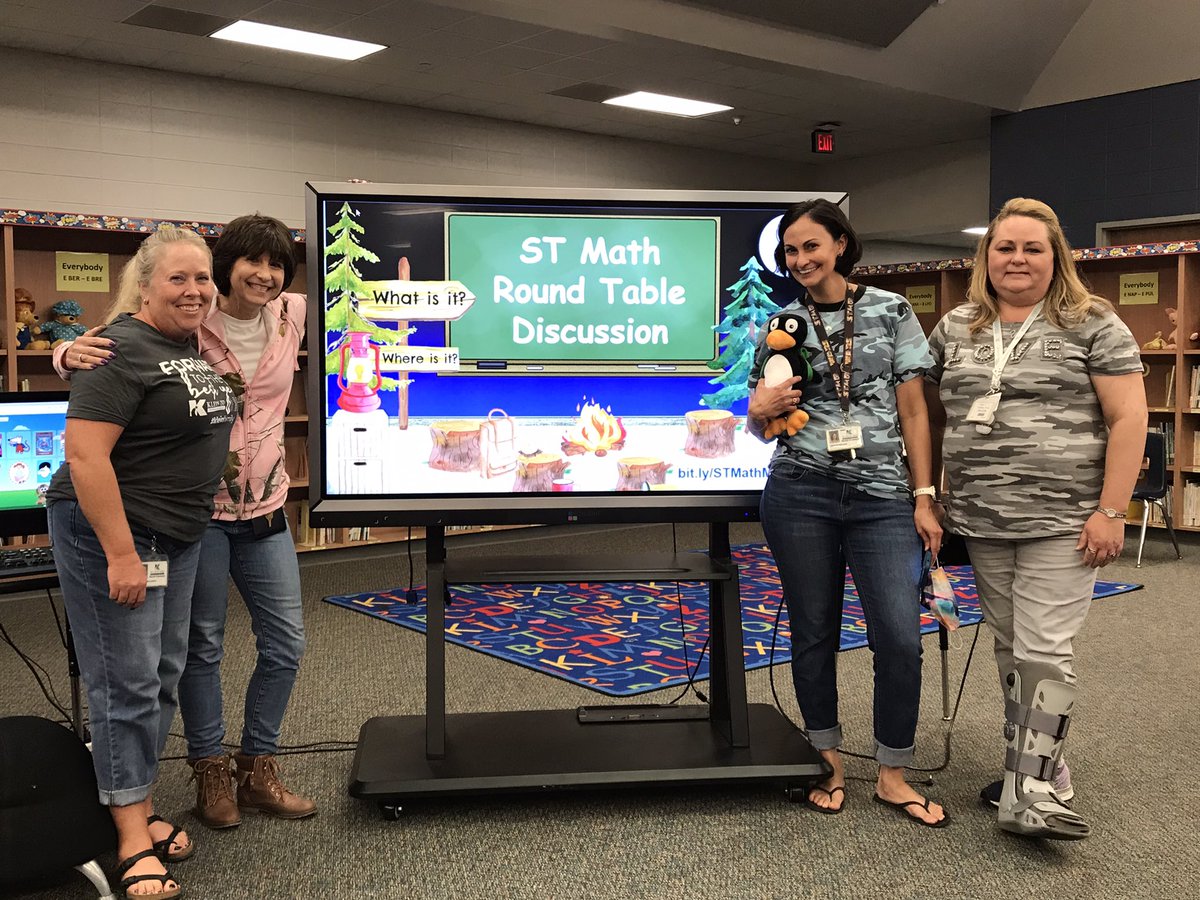 AmandaPosterick's tweet photo. What a great pop-up session this afternoon introducing @STMath to @MetzlerKISD math teachers! Thank you, ladies! @KleinISD @KleinISDMath @MrsJWallace3 @PennySmethers @lorijowestgard @Shannan72 https://t.co/Txtx2MeRx5