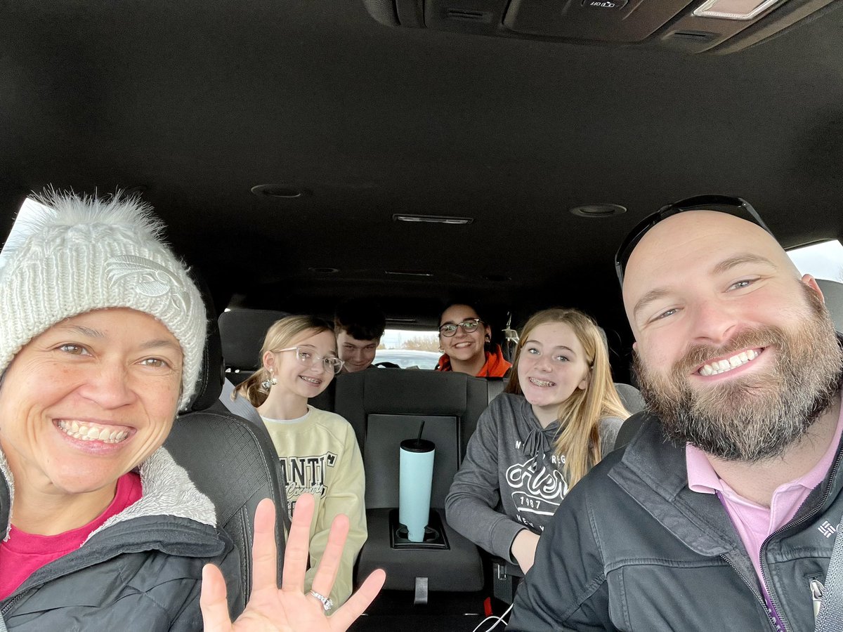 Off to Ames with these musicians for the Opus Honor Choir Festival!