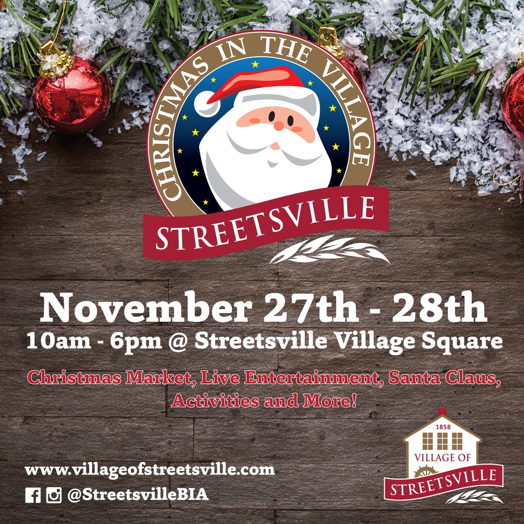 hellolocalshops's tweet photo. Join us on November 27th and 28th in Streetsville with the @streetsvillebia to kick off the holiday season. Shop locally made gifts and enjoy all the festivities. 🎅🎄☃️❄️
#hellolocal #streetsville #streetsvillebia #streetsvilleliving #mississauga #insauga #mississaugamade https://t.co/nFL7L5ZsCt