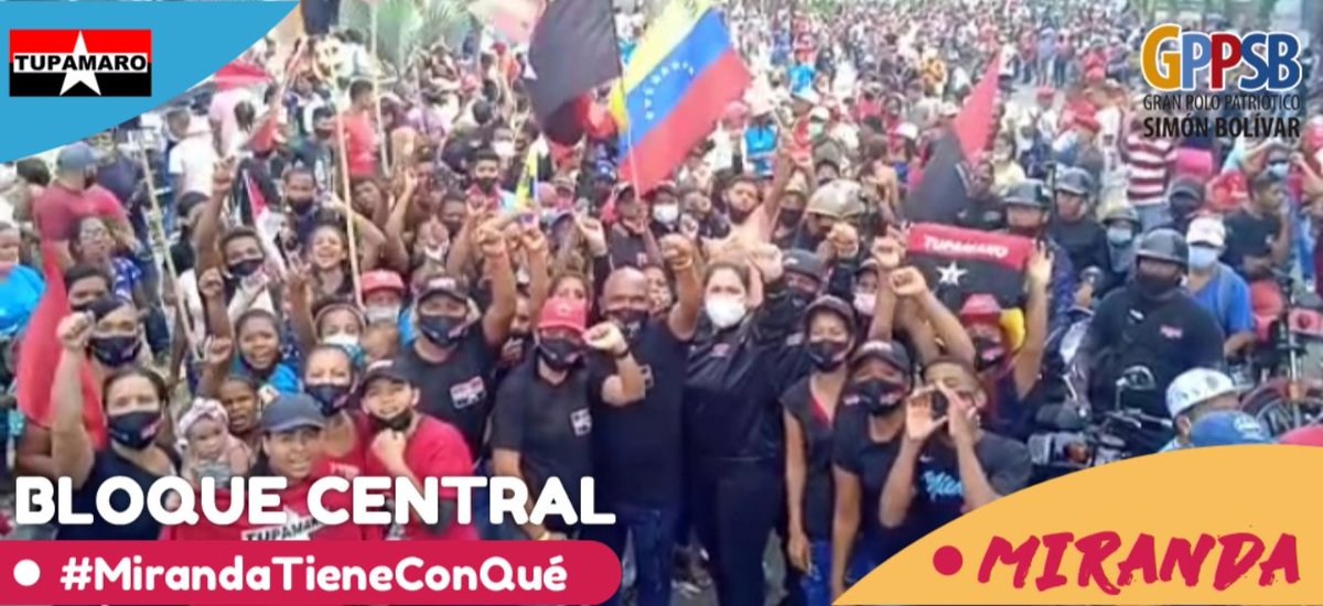 MirandaMrt2's tweet photo. #17Nov 📸 | ¡VALLES DEL TUY REBELDE!

Con mucha fuerza y alegría nuestra militancia  #MRT dice presente en el cierre de campaña del candidato a la reelección de la Gobernación @HectoRodríguez en el Eje Valles Del Tuy.

#VotaRebelde
#VotaTupamaro https://t.co/8sjPp6cQmt