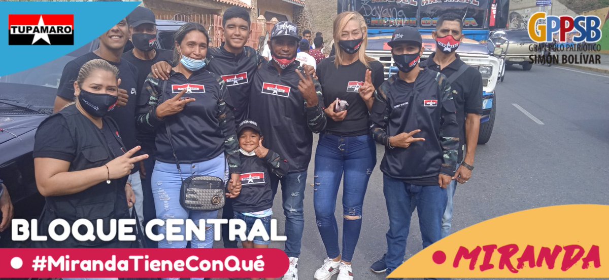 MirandaMrt2's tweet photo. #17Nov 📸 | ¡VALLES DEL TUY REBELDE!

Con mucha fuerza y alegría nuestra militancia  #MRT dice presente en el cierre de campaña del candidato a la reelección de la Gobernación @HectoRodríguez en el Eje Valles Del Tuy.

#VotaRebelde
#VotaTupamaro https://t.co/8sjPp6cQmt