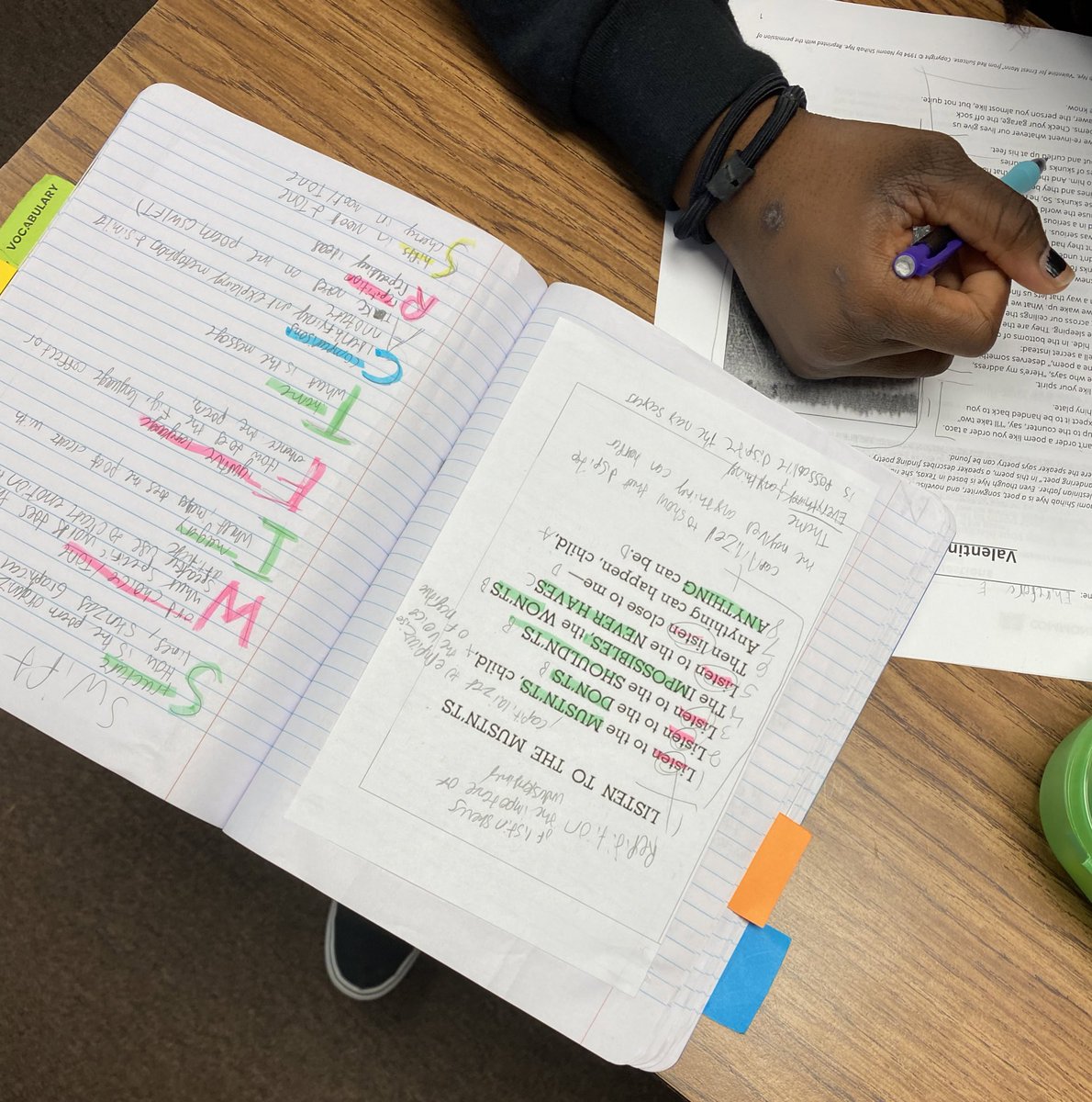 That feeling you get when students use their notes. 🤩 #maydeusproud #mayde4ela