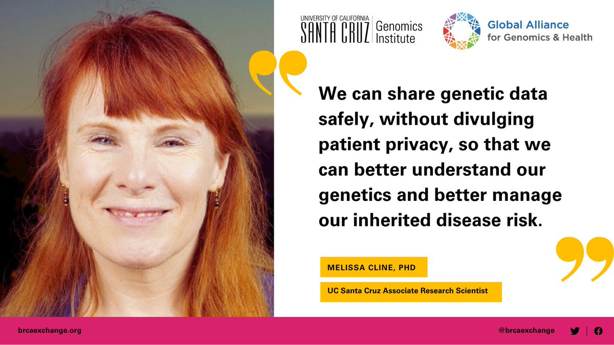 ucscgenomics's tweet photo. UC Santa Cruz is proud to be a long-standing member of an international coalition of scientists and policy advocates, the Global Alliance for Genomics and Health (GA4GH). https://t.co/Mgfdx93Gk4