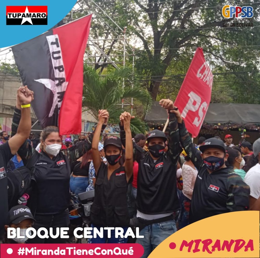 MirandaMrt2's tweet photo. #17Nov 📸|| ¡TUPAMARO TIENE CON QUÉ!

Nuestra Dirección Regional acompaño a la militancia Rebelde #MRT del Eje Vallés Del Tuy en el cierre de campaña de nuestro candidato a reelección de la Gobernación @HectoRodriguez 

#YoVotoTupamaro
#LosRebeldesSomosMás https://t.co/x71vxH9xTi