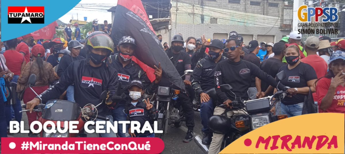 #17Nov 📸|| ¡TUPAMARO TIENE CON QUÉ!

Nuestra Dirección Regional acompaño a la militancia Rebelde #MRT del Eje Vallés Del Tuy en el cierre de campaña de nuestro candidato a reelección de la Gobernación <a href="/HectoRodriguez/">Héctor Rodríguez C.</a> 

#YoVotoTupamaro
#LosRebeldesSomosMás
