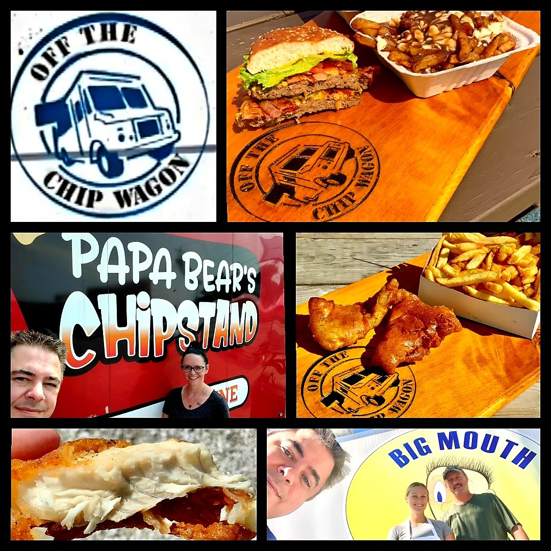 This week SN-06 Ep-05 of #offthechipwagon finds the "bear necessities" in Kirkland Lake, ON from Papa Bears Chip Stand &amp; a Summer staple with Big Mouth Fish &amp; Chips in South Baymouth, ON. Tune in Coast to Coast on <a href="/Eastlink/">Eastlink</a> channel 10/HD-610 or anytime On-Demand
#unMASKingFood