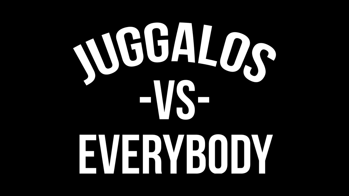Juggalos -VS- Everybody (JVE) tweet media