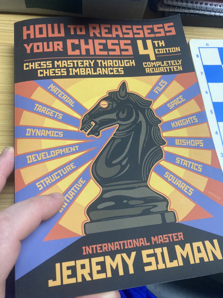 The first book of my chess Improver journey! #chesspunks