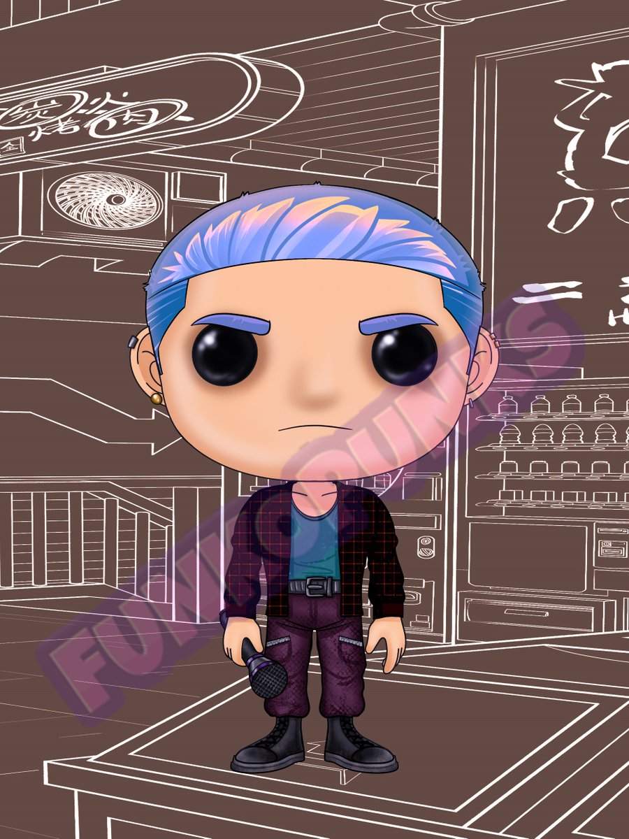 FunkoPunksCoin's tweet photo. He's hot on the mic, but chill everywhere else. Introducing our third Mosh Pit member, Ice! Who's ready to add this stone cold Punk to their watchlist? https://t.co/3TWQTGh56Z